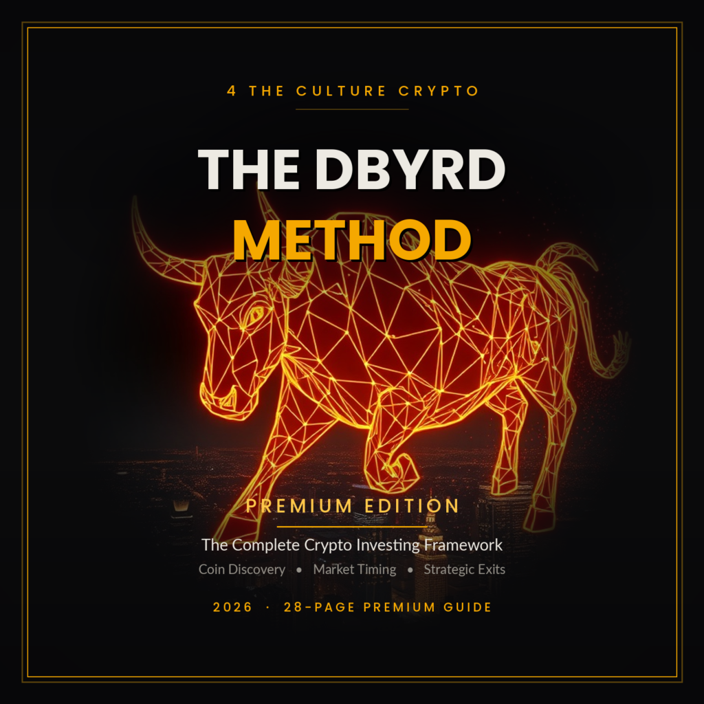 The DByrd Method Premium Edition — crypto investing framework guide cover